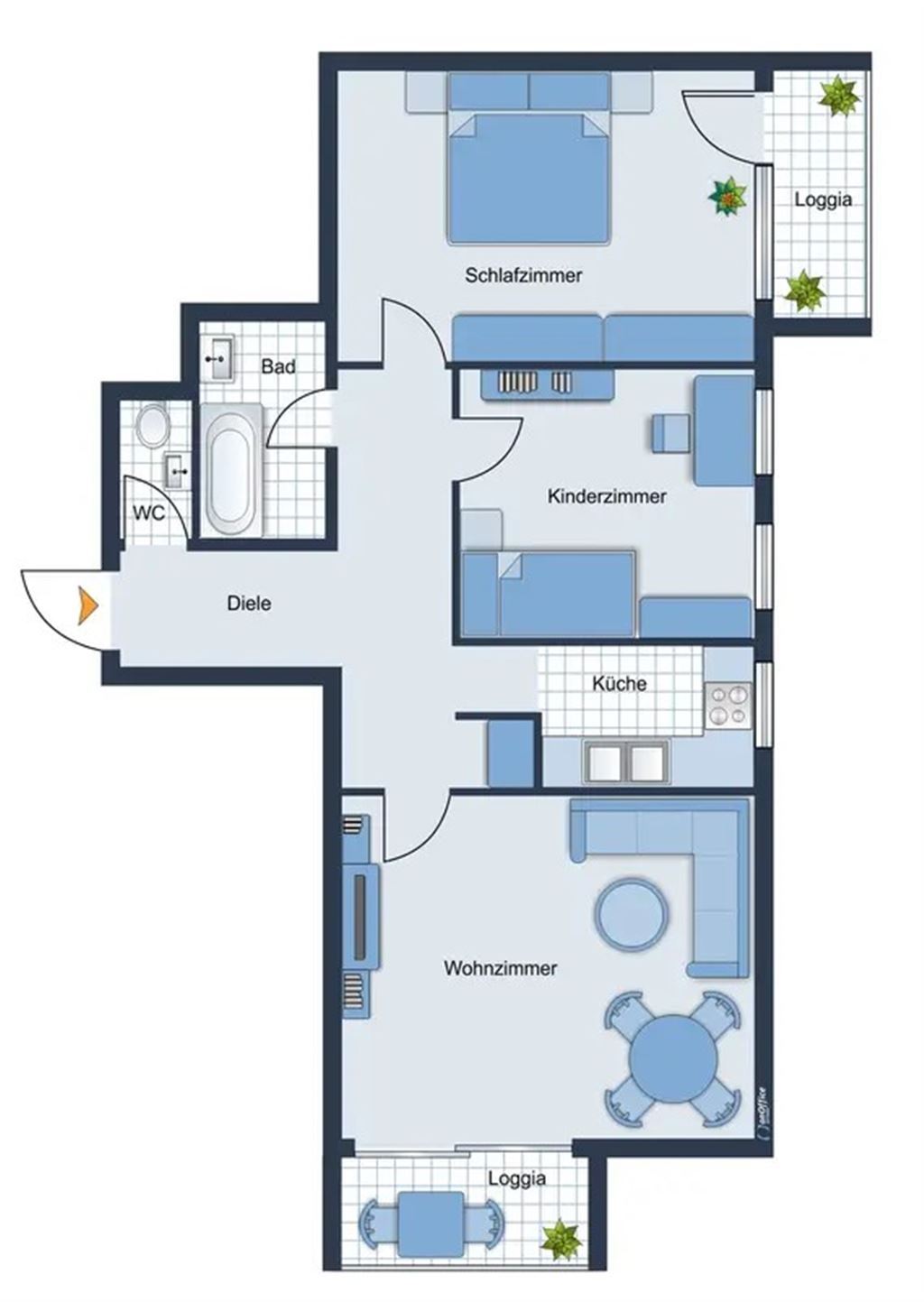 Grundriss 1